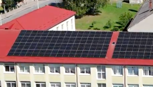 51.5 kW solar power plant